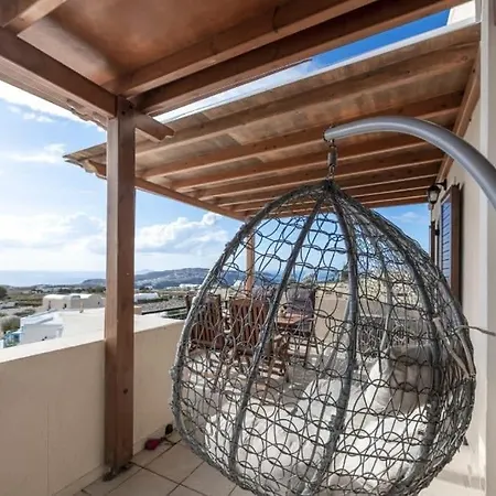 Modern Naya Escape In Santorini With Captivating Sea Views Μεγαλοχώρι